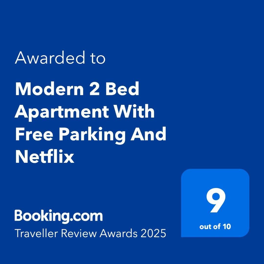 Modern 2 Bed Apartment With Free Parking And Netflix Dawley Ngoại thất bức ảnh